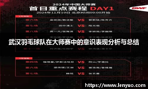 武汉羽毛球队在大师赛中的意识表现分析与总结